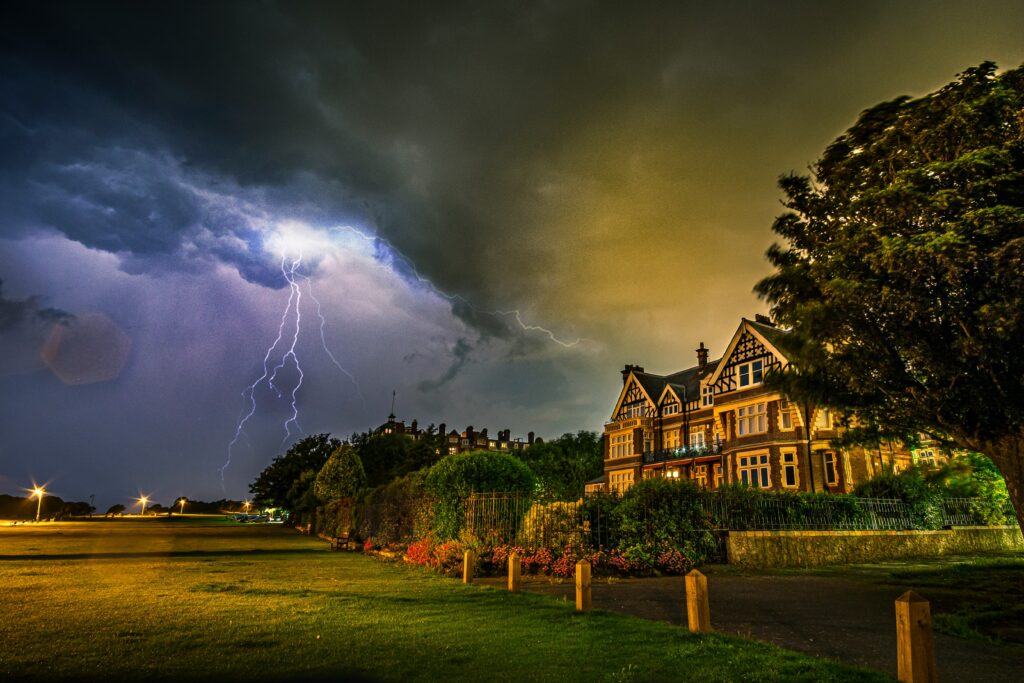 Protect your home from the summer storm season with safety film. Shield against wind, hail, and flying debris while maintaining clear views.